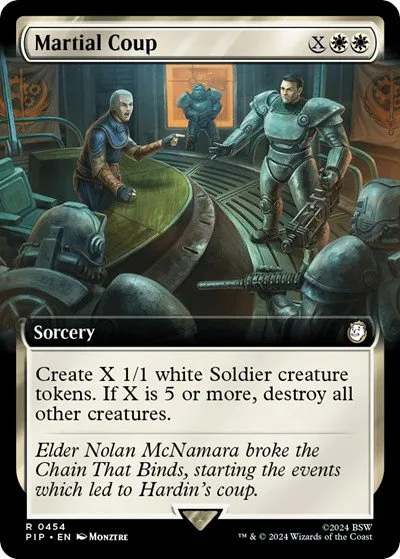 Martial Coup - Foil