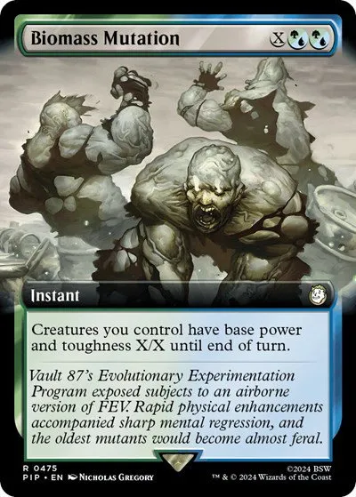 Biomass Mutation - Foil