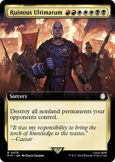 Ruinous Ultimatum - Foil