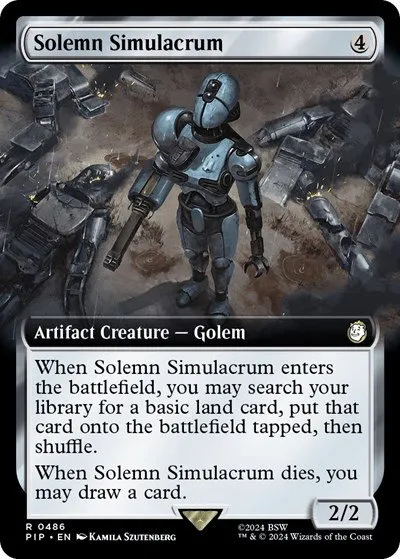 Solemn Simulacrum - Foil