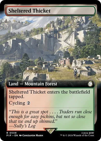 Sheltered Thicket - Foil