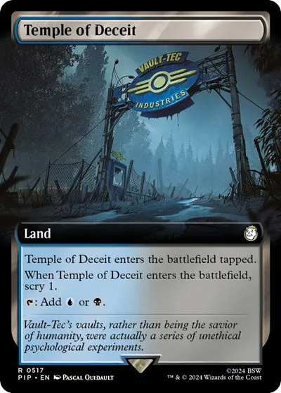 Temple of Deceit - Foil