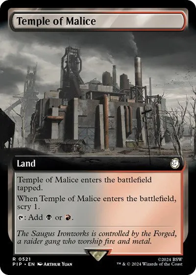 Temple of Malice - Foil