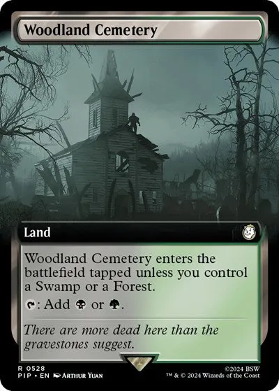 Woodland Cemetery - Foil