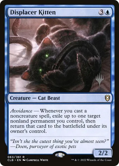 Displacer Kitten - Foil Displacer Kitten