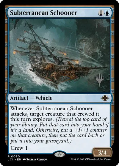 Subterranean Schooner - Foil
