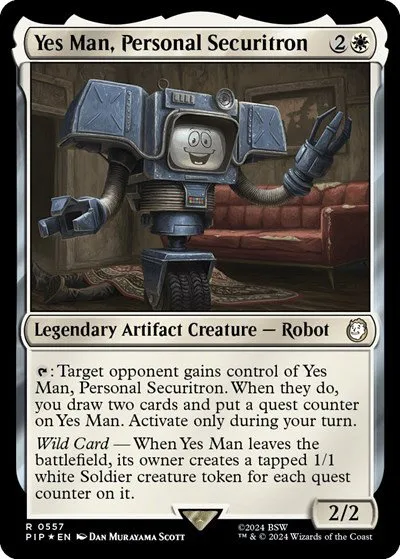 Yes Man, Personal Securitron