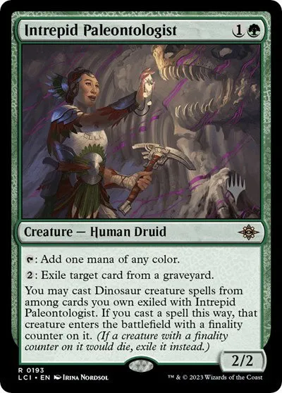 Intrepid Paleontologist - Foil