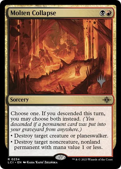 Molten Collapse - Foil