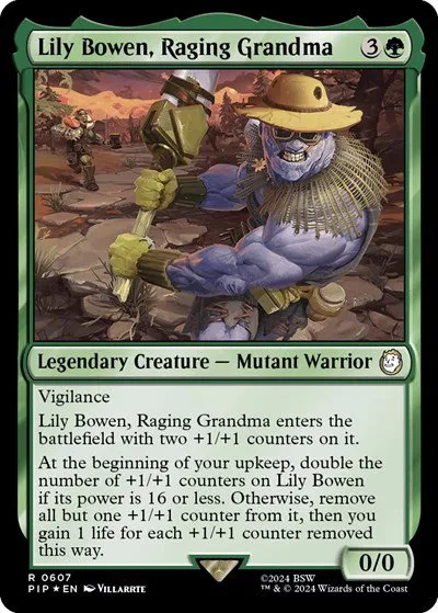 Lily Bowen, Raging Grandma