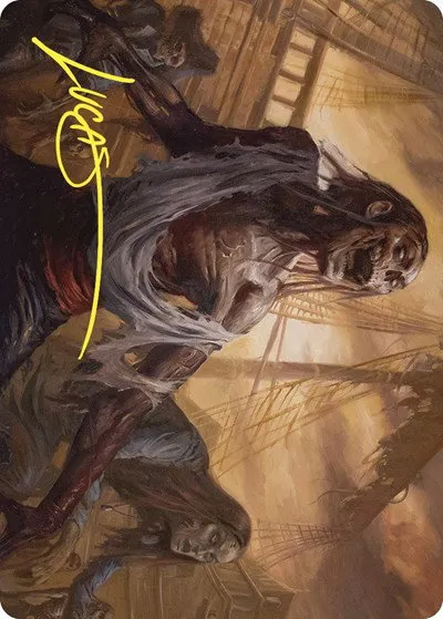 Rise from the Tides Art Card - Gold Stamped Signature