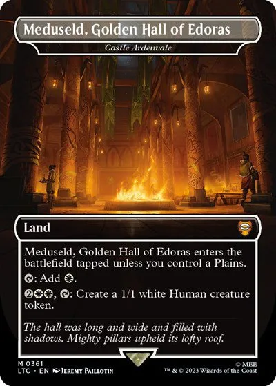 Meduseld, Golden Hall of Edoras - Castle Ardenvale - Foil