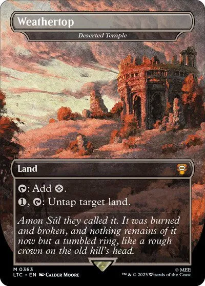Weathertop - Deserted Temple - Foil