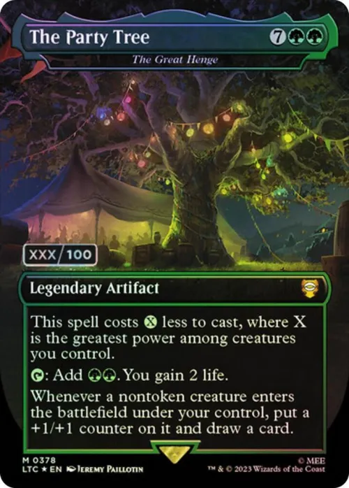 The Party Tree - The Great Henge - Serial Numbered