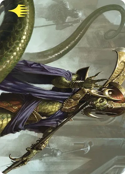 Sidisi, Brood Tyrant Art Card - Gold Stamped