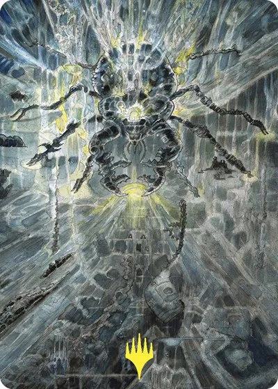 Darksteel Mutation Art Card - Gold Stamped