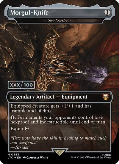 Morgul-Knife - Shadowspear - Serial Numbered