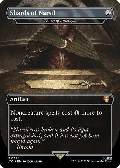 Shards of Narsil - Thorn of Amethyst - Surge Foil
