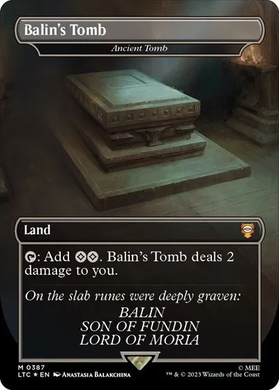 Balin's Tomb - Ancient Tomb - Surge Foil