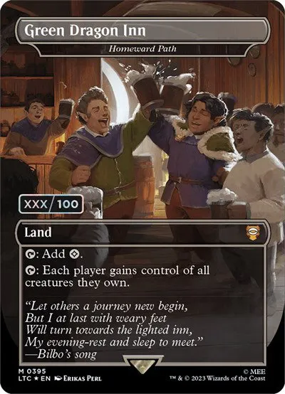 Green Dragon Inn - Homeward Path - Serial Numbered