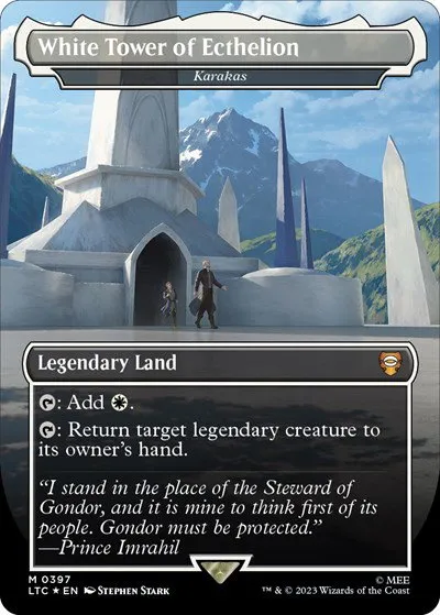 White Tower of Ecthelion - Karakas - Surge Foil
