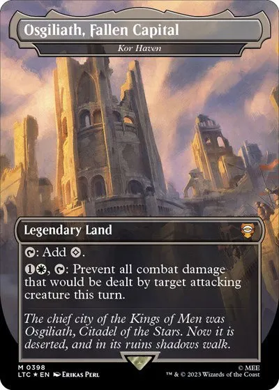 Osgiliath, Fallen Capital - Kor Haven - Surge Foil