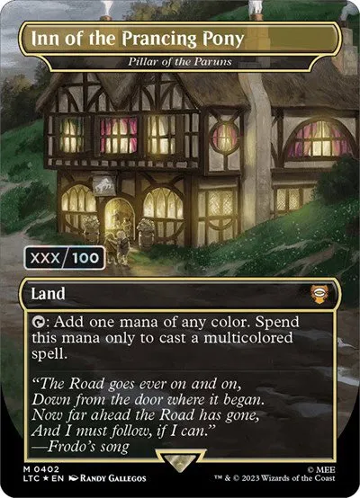 Inn of the Prancing Pony - Pillar of the Paruns - Serial Numbered