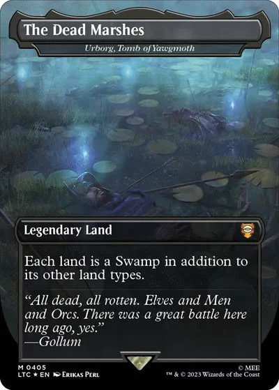 The Dead Marshes - Urborg, Tomb of Yawgmoth - Surge Foil