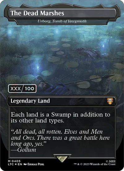 The Dead Marshes - Urborg, Tomb of Yawgmoth - Serial Numbered