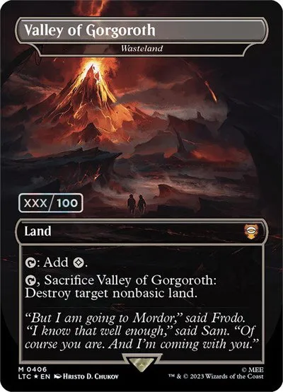 Valley of Gorgoroth - Wasteland - Serial Numbered