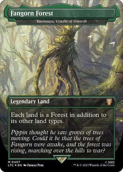 Fangorn Forest - Yavimaya, Cradle of Growth - Surge Foil