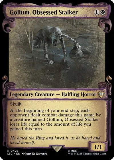 Gollum, Obsessed Stalker
