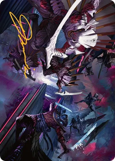 Invasion of Kamigawa Art Card - Gold Stamped Signature