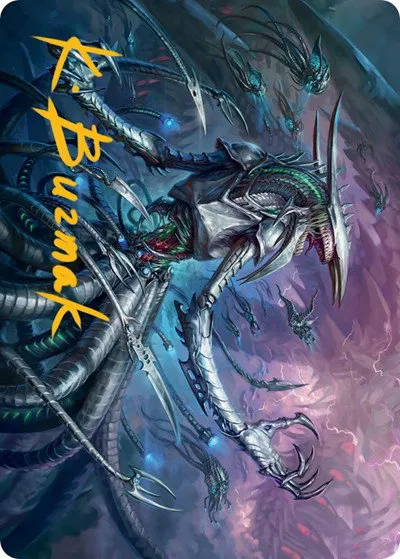 Jin-Gitaxias Art Card - Gold Stamped Signature