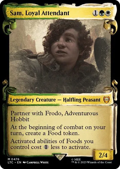 Sam, Loyal Attendant