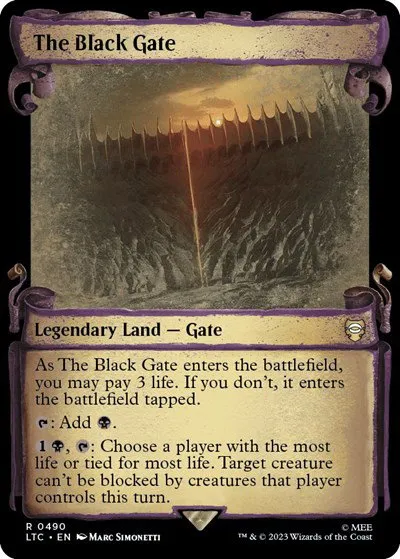 The Black Gate - Foil