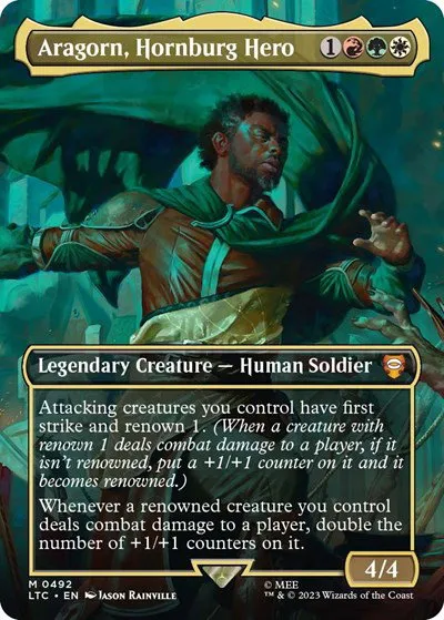 Aragorn, Hornburg Hero - Foil