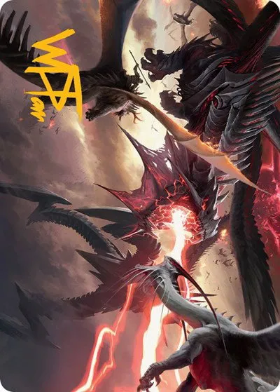 Invasion of Tarkir Art Card - Gold Stamped Signature