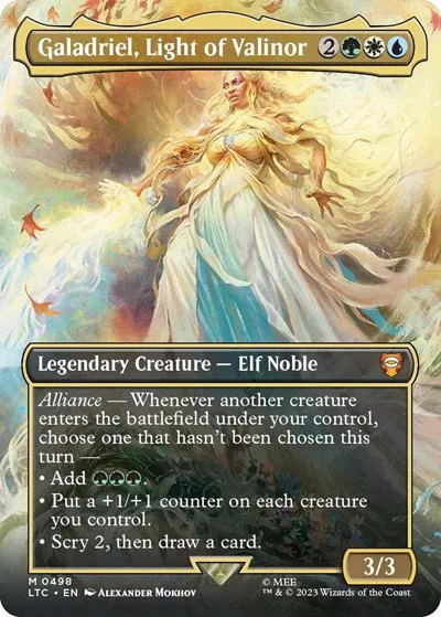 Galadriel, Light of Valinor - Foil
