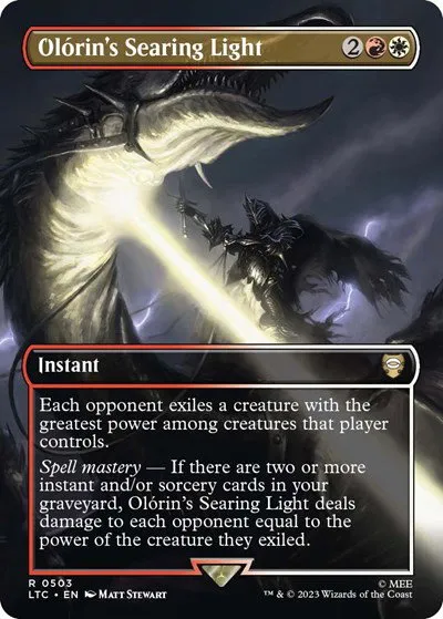 Olorin's Searing Light - Foil