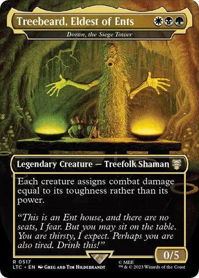 Treebeard, Eldest of Ents - Doran, the Siege Tower - Foil