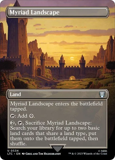 Myriad Landscape - Foil