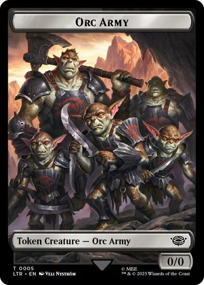Orc Army Token - Normal Orc Army Token
