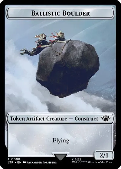 Ballistic Boulder Token - Normal Ballistic Boulder Token