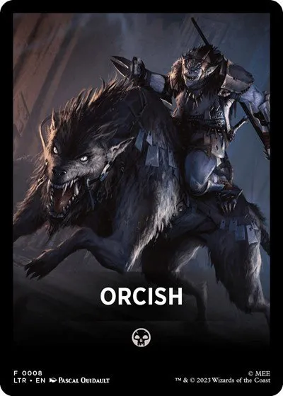 Orcish Theme Card - Normal Orcish Theme Card