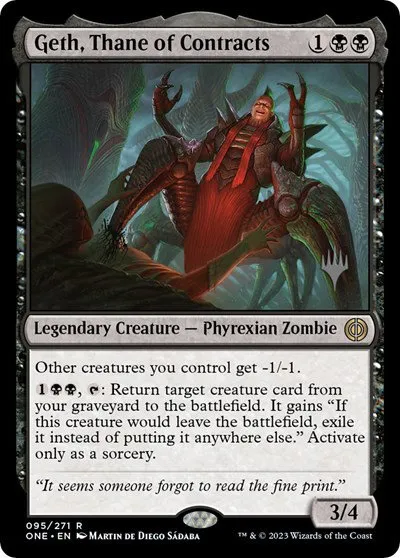 Geth, Thane of Contracts - Foil