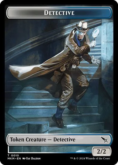 Detective // Goblin Double-Sided Token