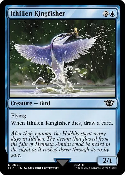 Ithilien Kingfisher - Foil