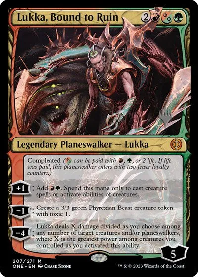 Lukka, Bound to Ruin - Foil