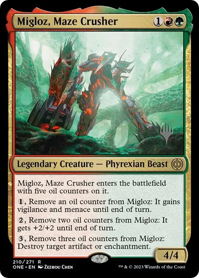 Migloz, Maze Crusher - Foil